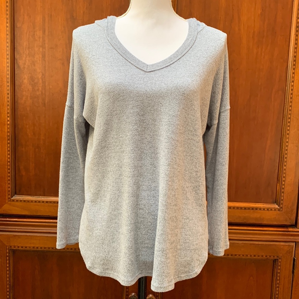 Vintage Havana baby blue hooded sweater